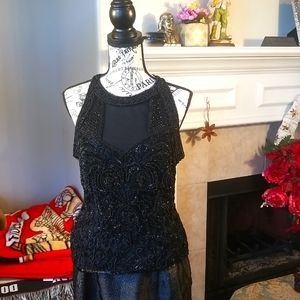 Vintage Papell Boutique Evening Blouse
